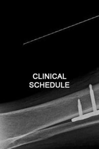 clinical schedule